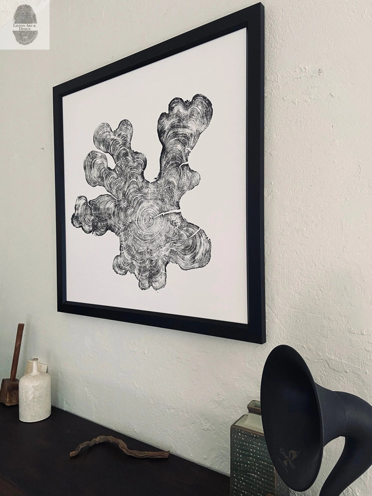 Florid Cypress | Tree Ring Print