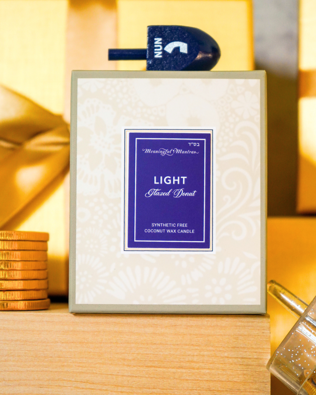 Glazed Donut Natural Candle