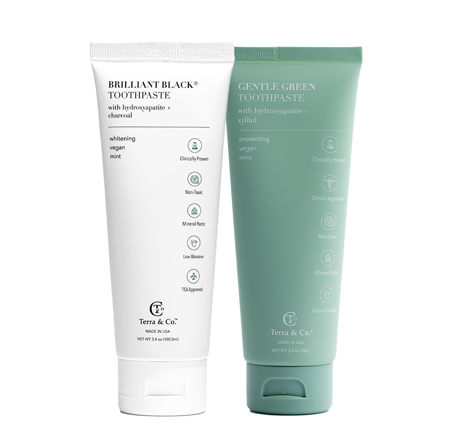 Brilliant Black® Toothpaste | Fluoride-Free Activated Charcoal Whitening