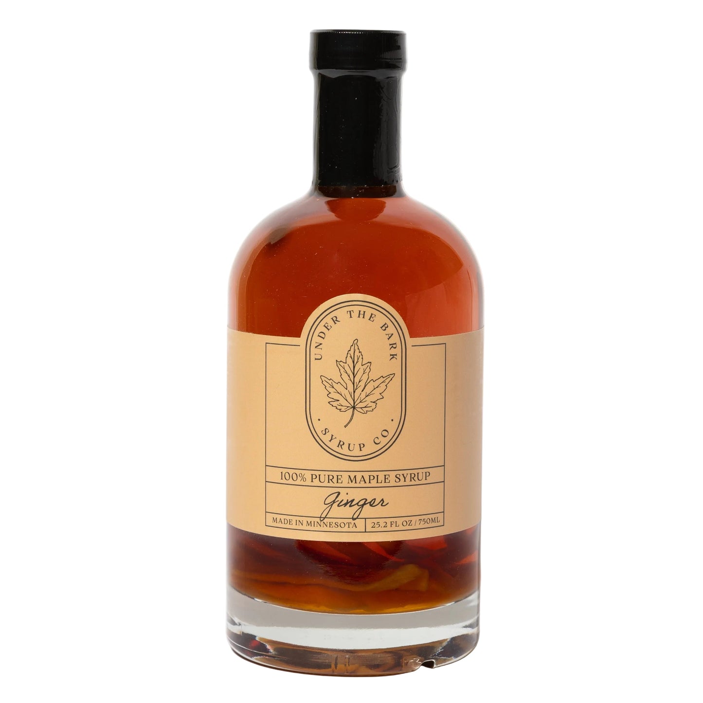 Ginger Infused Maple Syrup