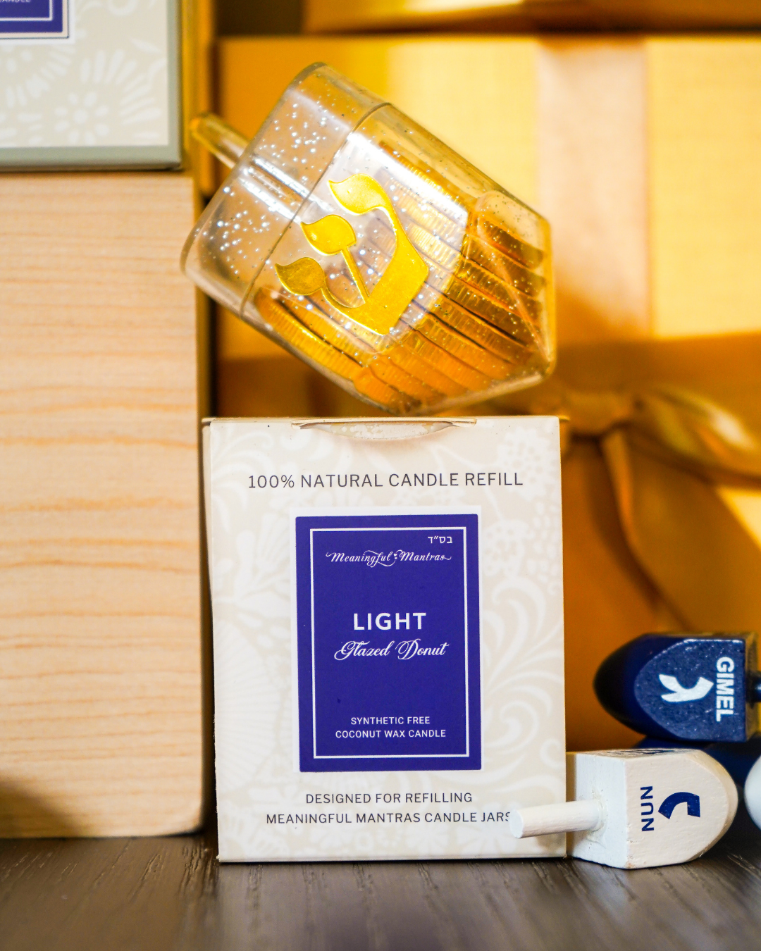 Glazed Donut Natural Candle | Refill