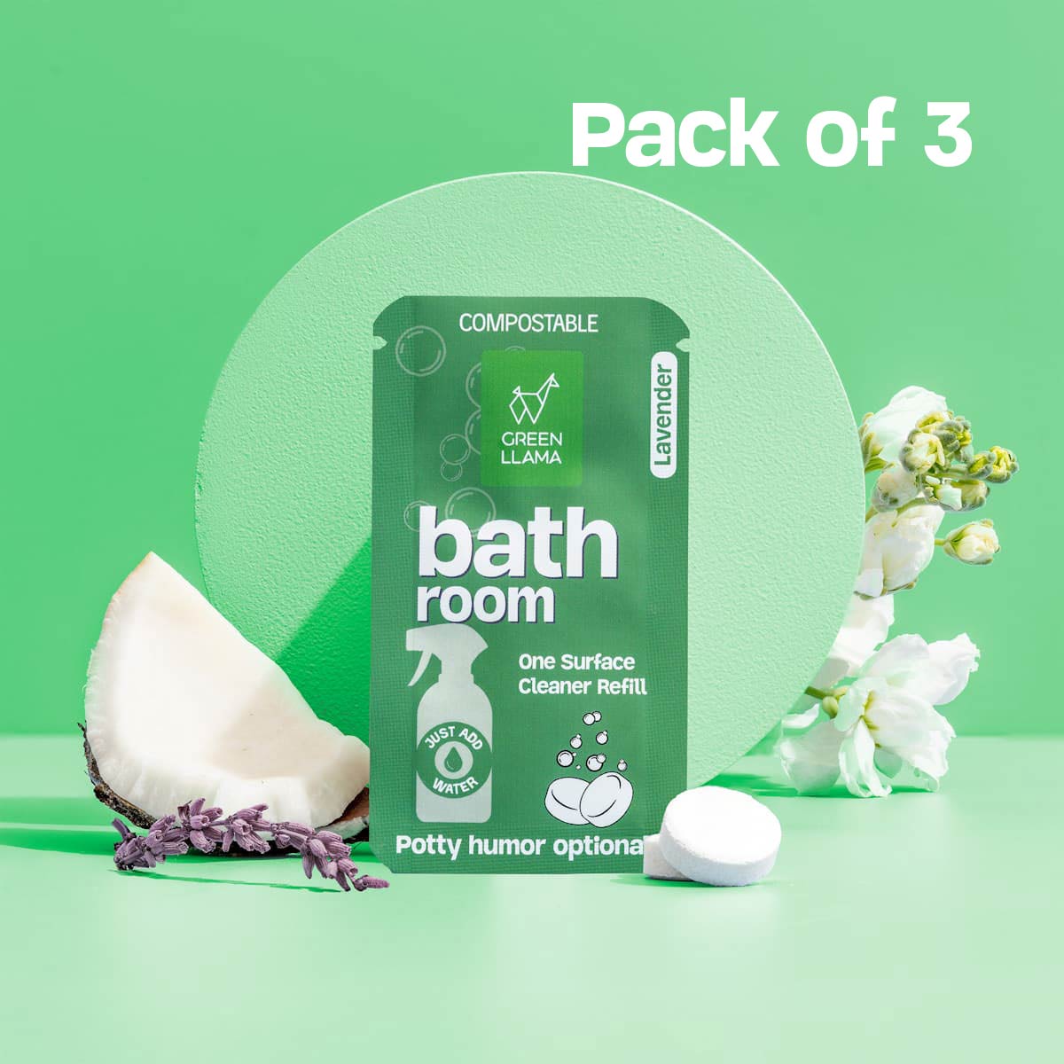 Bathroom Cleaner Refills | Lavender Fragrance | Pack of 3