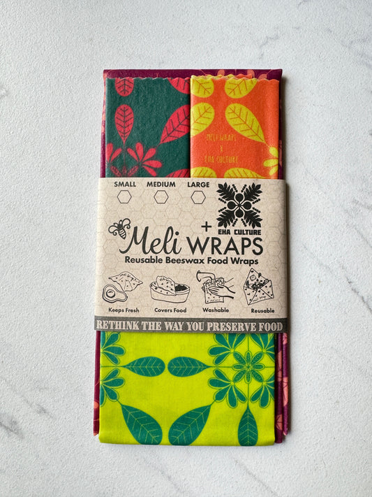 Beeswax Wrap Variety Pack | Eha Naupaka Collab