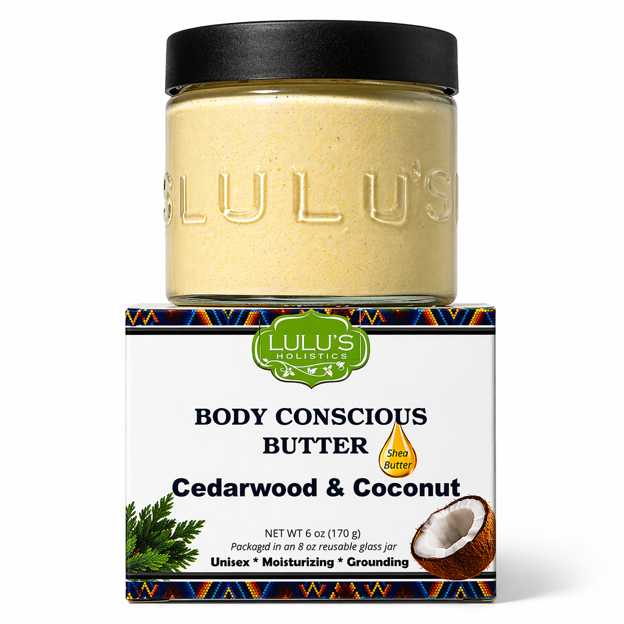 Cedarwood + Coconut Whipped Body Butter
