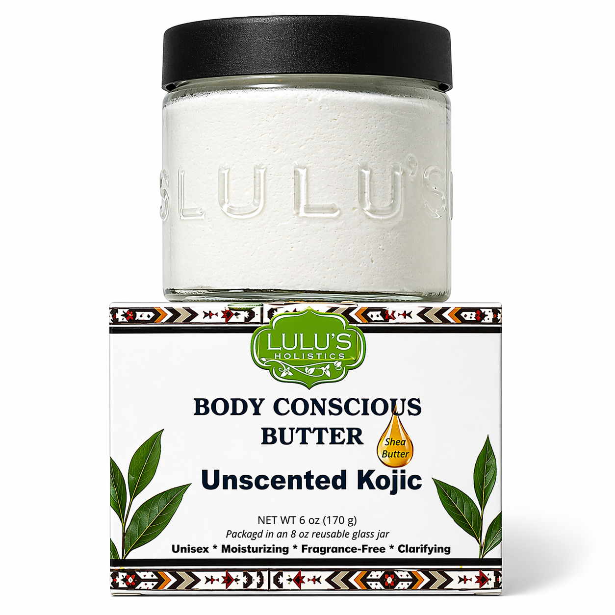 Unscented Kojic Whipped Body Butter