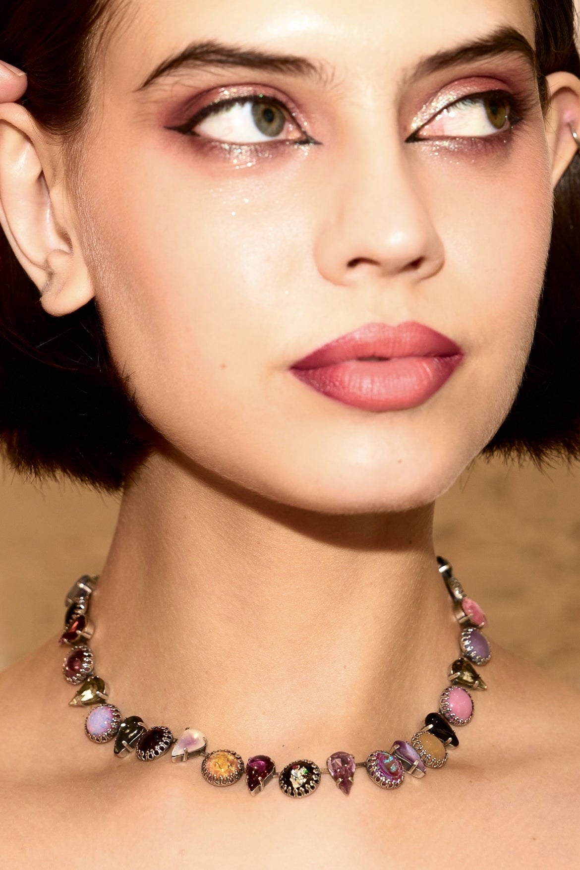 Layering choker in Punk Rocks | Silver