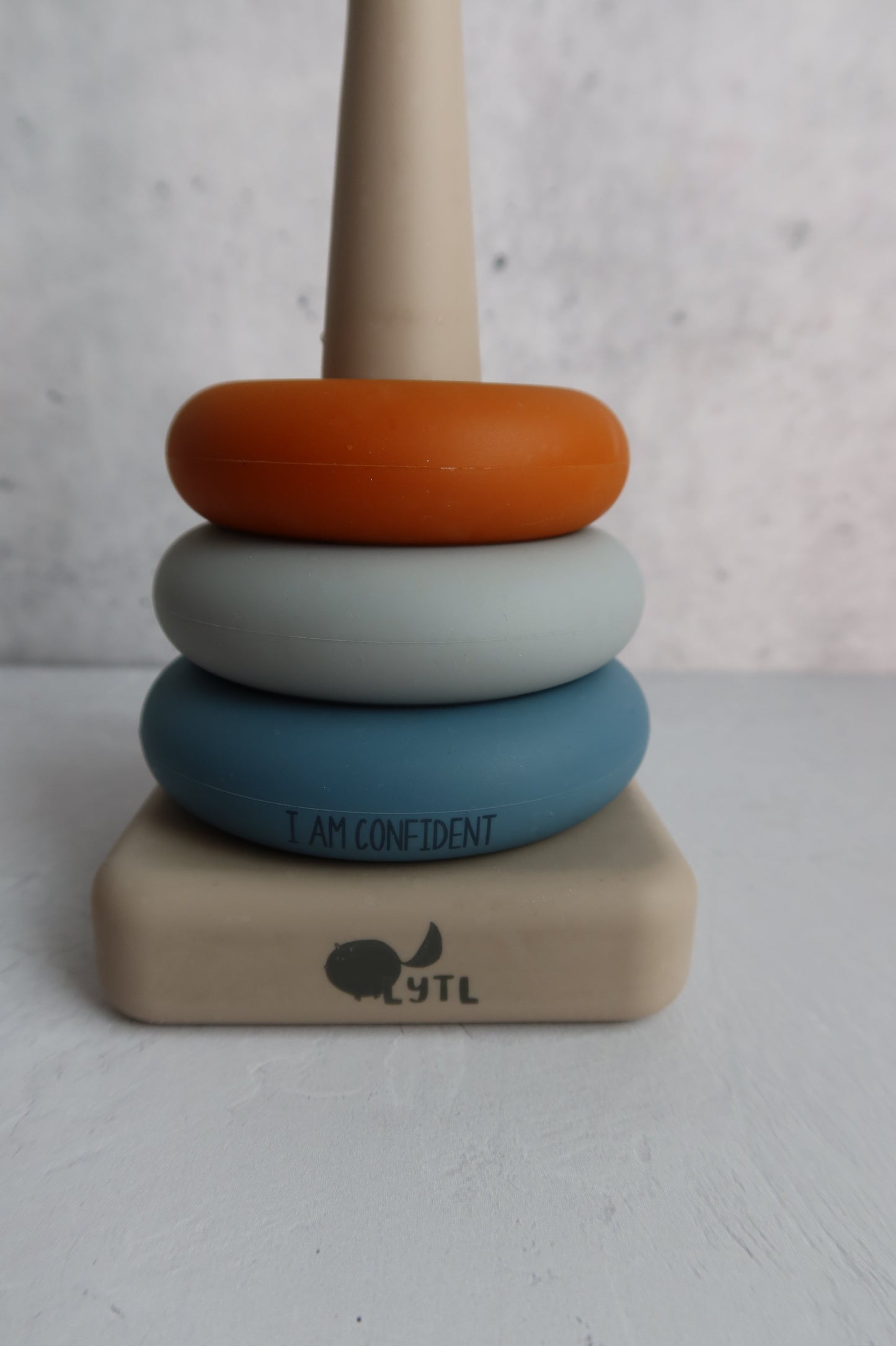 Silicone Ring Stacking Toy |10pc| LYTL®️