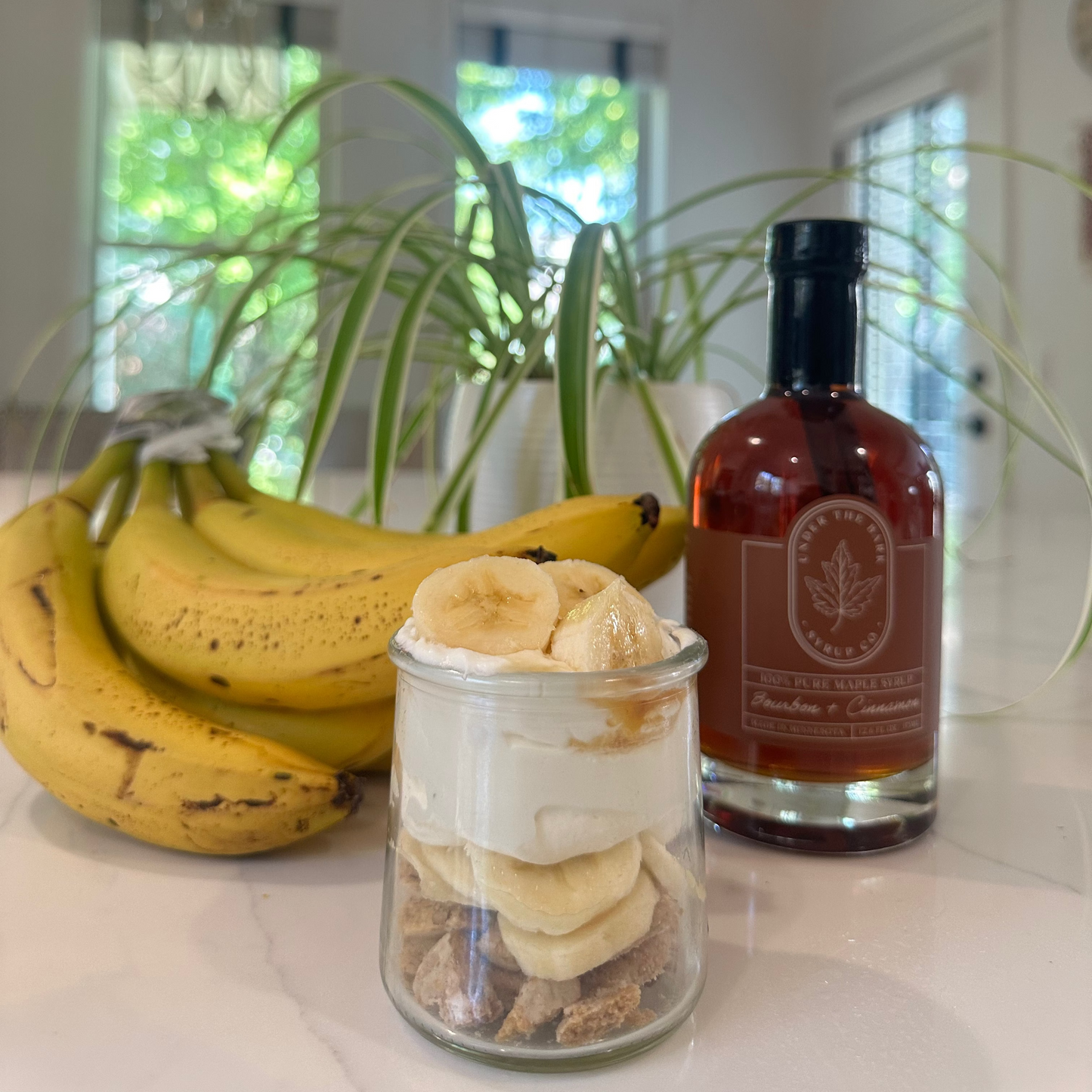 Bourbon + Cinnamon Infused Maple Syrup