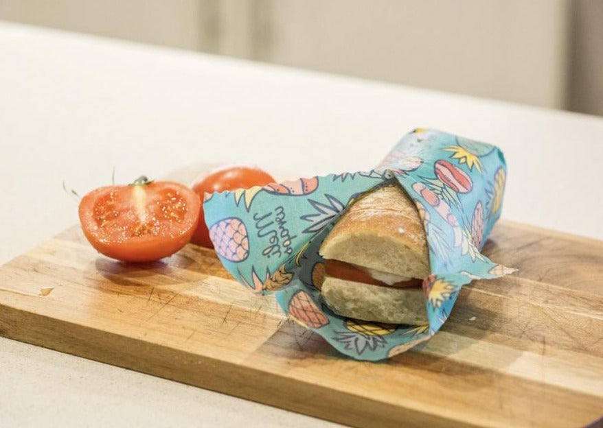 Beeswax Food Wrap | Pineapple Print