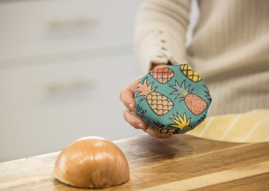 Beeswax Food Wrap | Pineapple Print