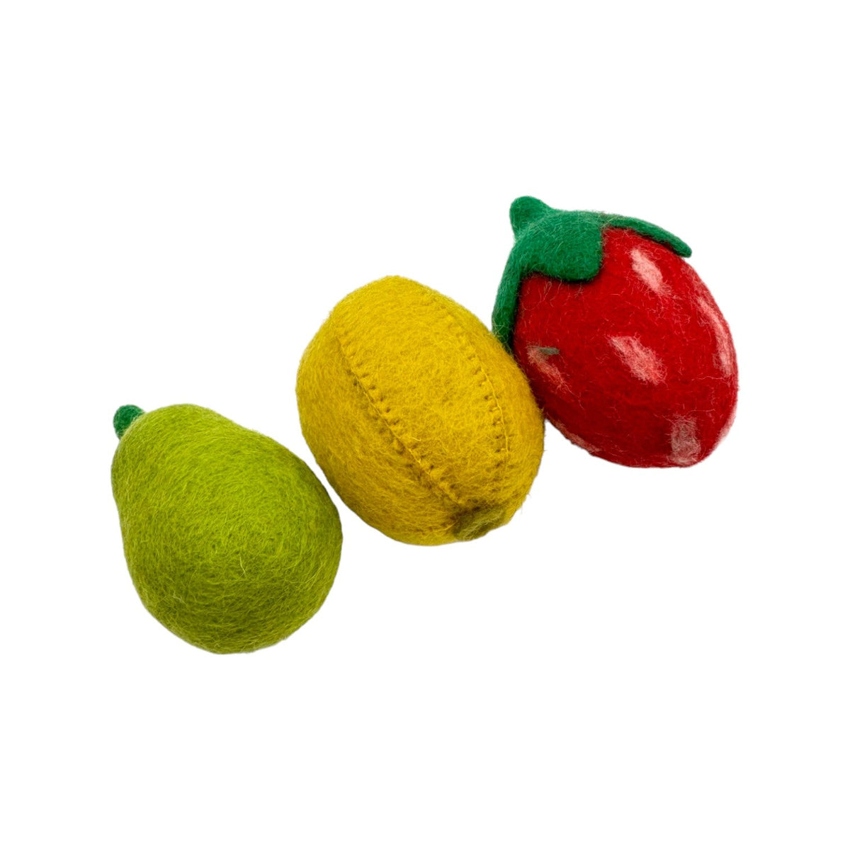 Handmade in Nepal 100% | Wool Felt Foods Play Set