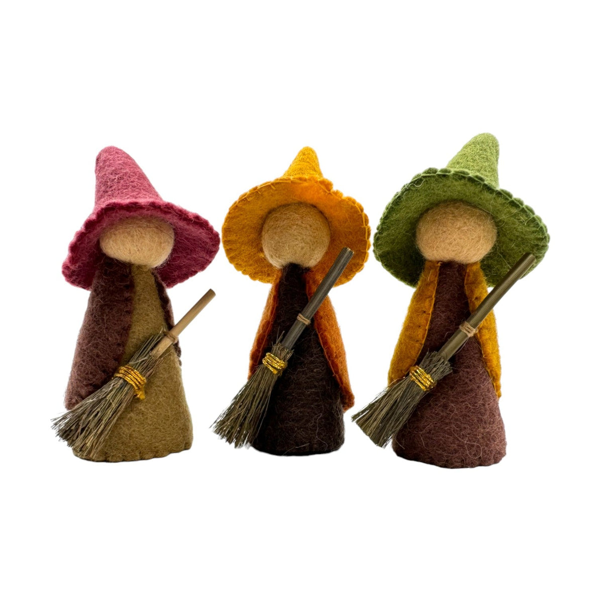 Handmade in Nepal 100% | Wool Felt Foods Play Set
