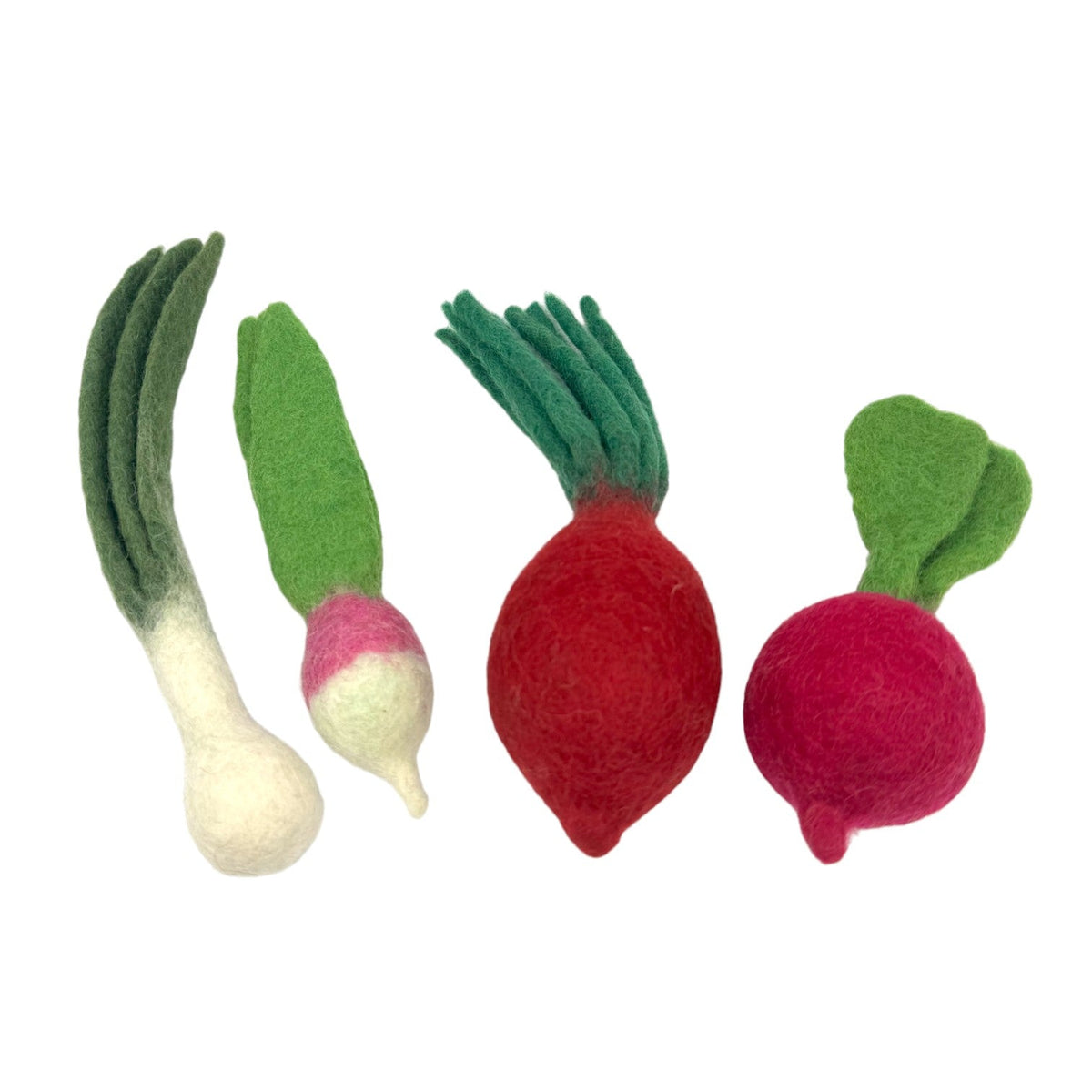Handmade in Nepal 100% | Wool Felt Foods Play Set