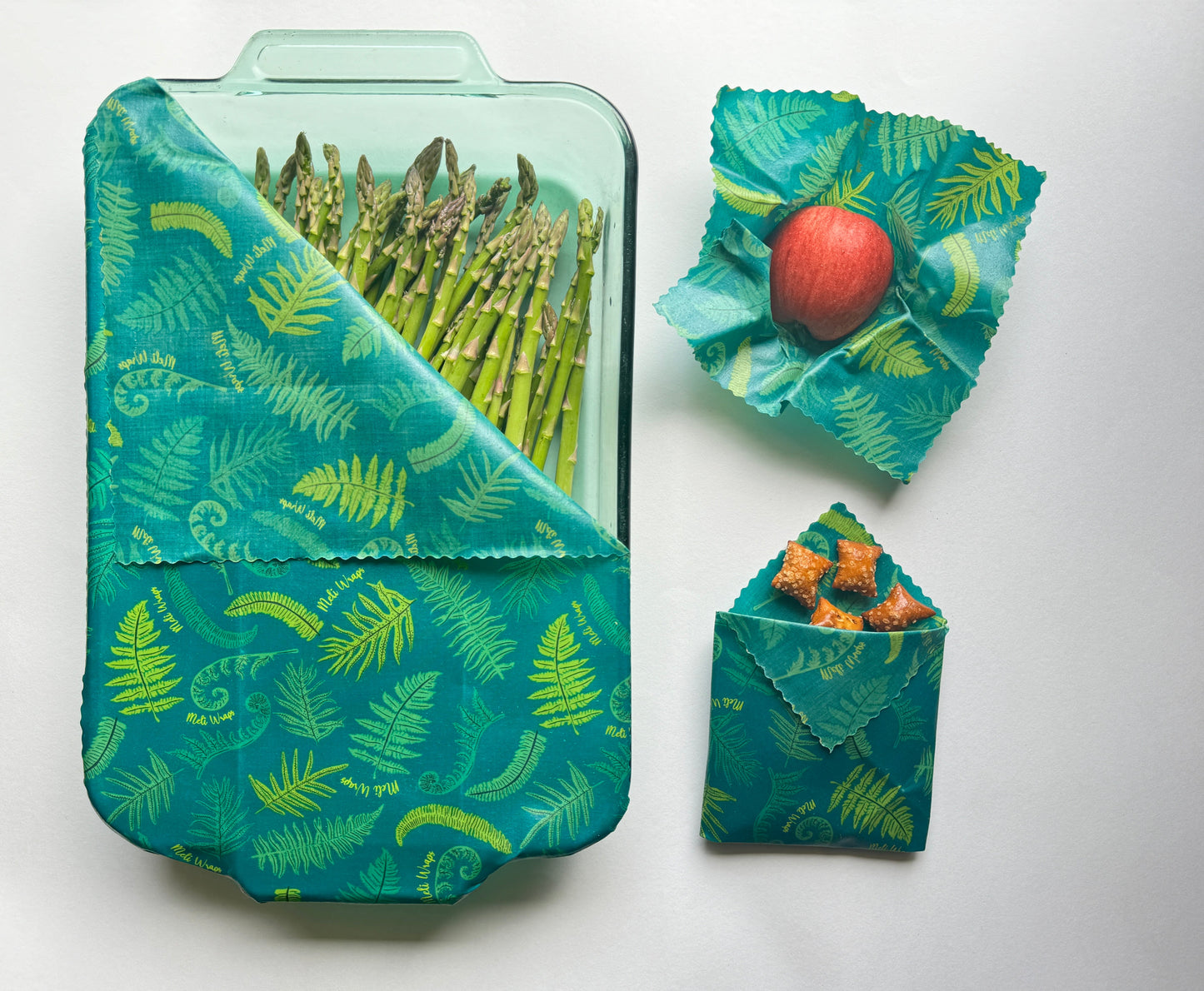 Beeswax Food Wrap | Fern Print