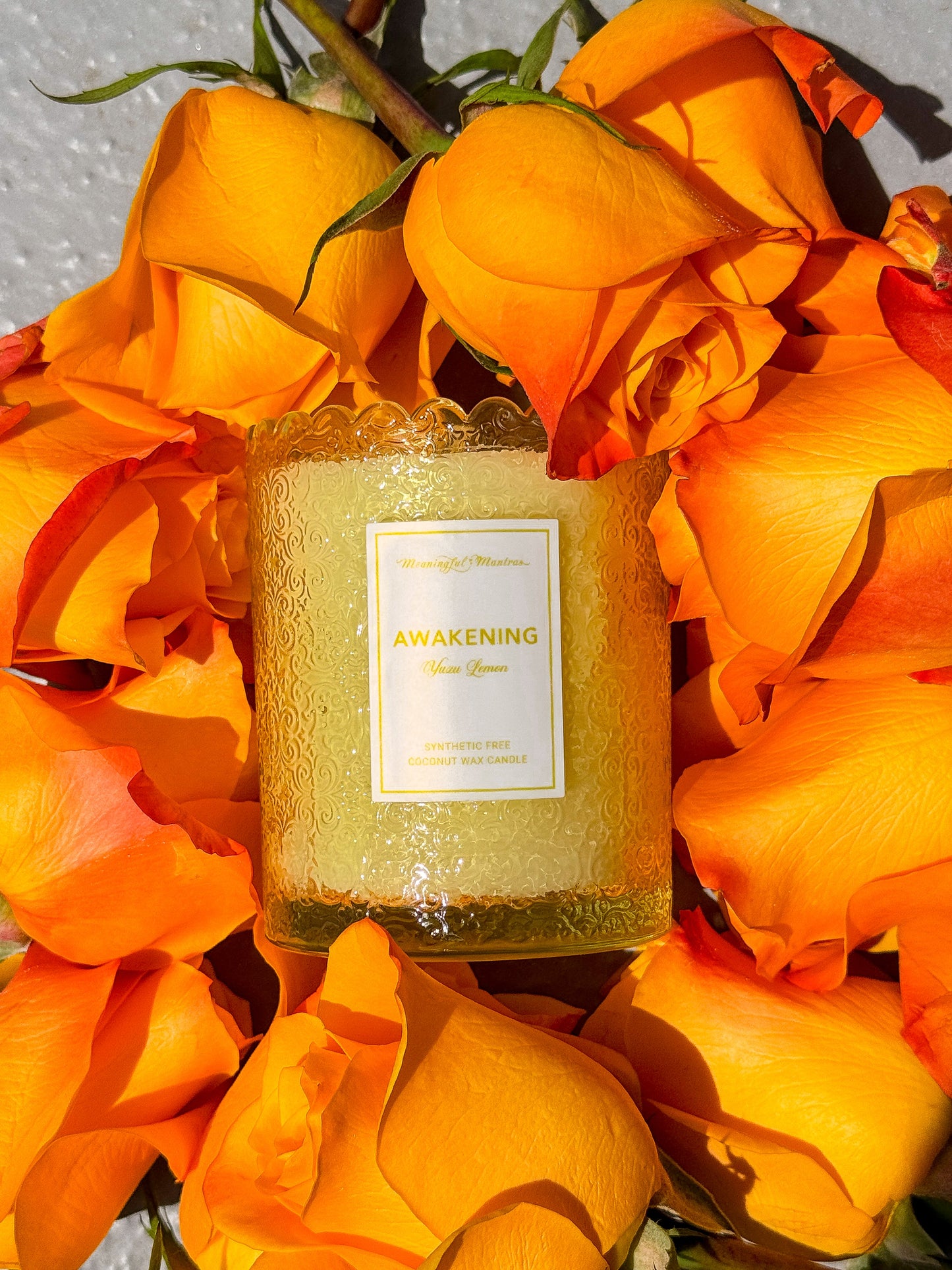 Yuzu Lemon Natural Candle