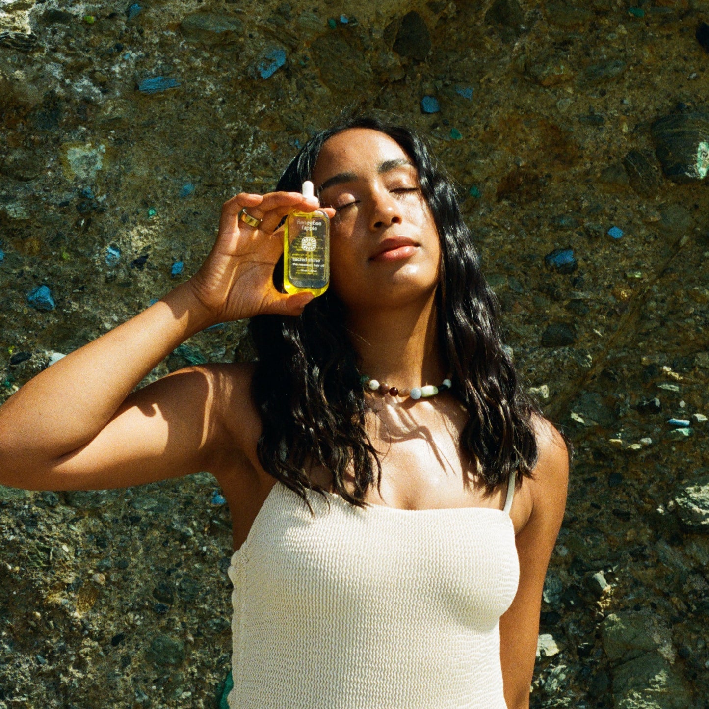 Sacred Shine Hair Oil | Nourishing Botanical Care