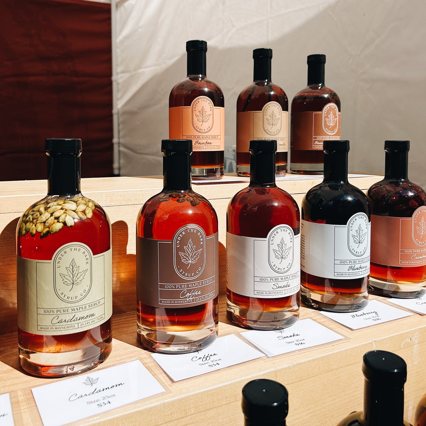 Coffee Bean Infused Maple Syrup