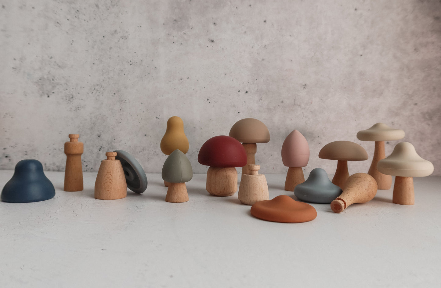 Mushroom Mix & Match Toy | 24pc | LYTL®️