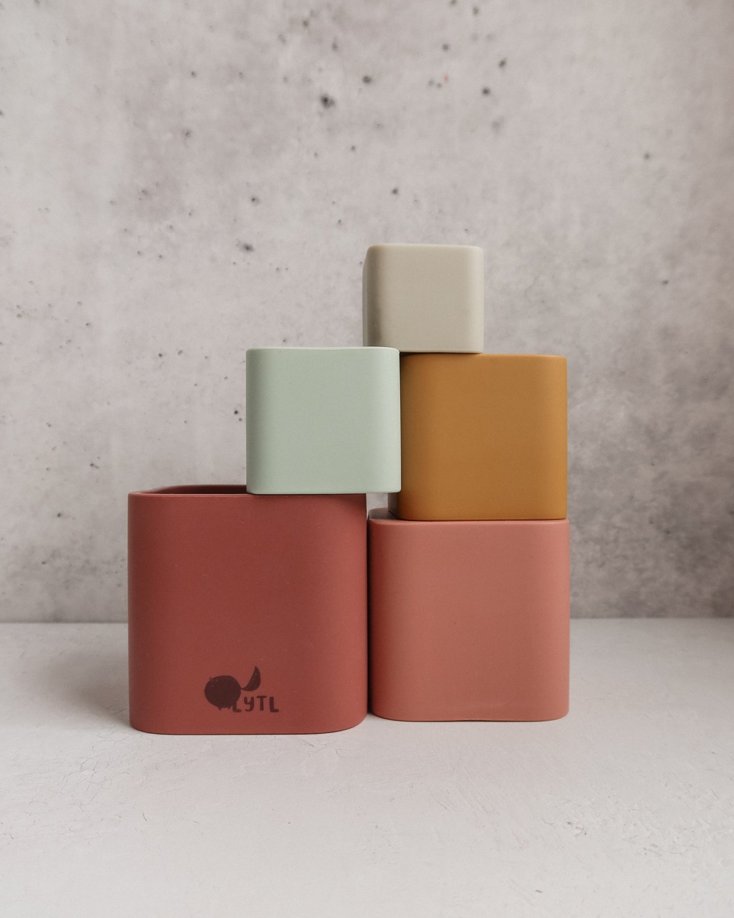 Silicone Stacking Cups | Set of 5 | LYTL®️