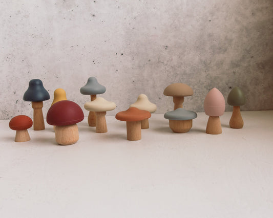 Mushroom Mix & Match Toy | 24pc | LYTL®️