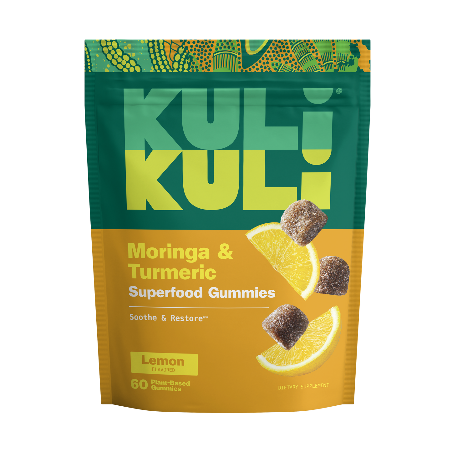 Moringa + Turmeric Superfood Gummies