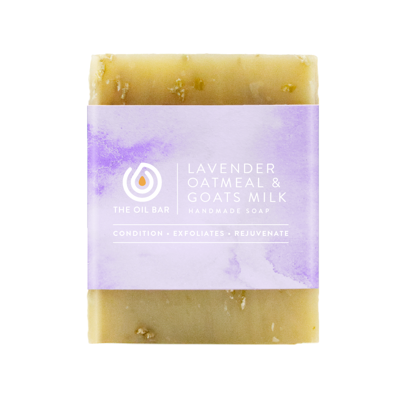 Lavender, Oatmeal & Goats Milk Soap