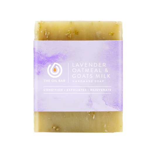 Lavender, Oatmeal & Goats Milk Soap