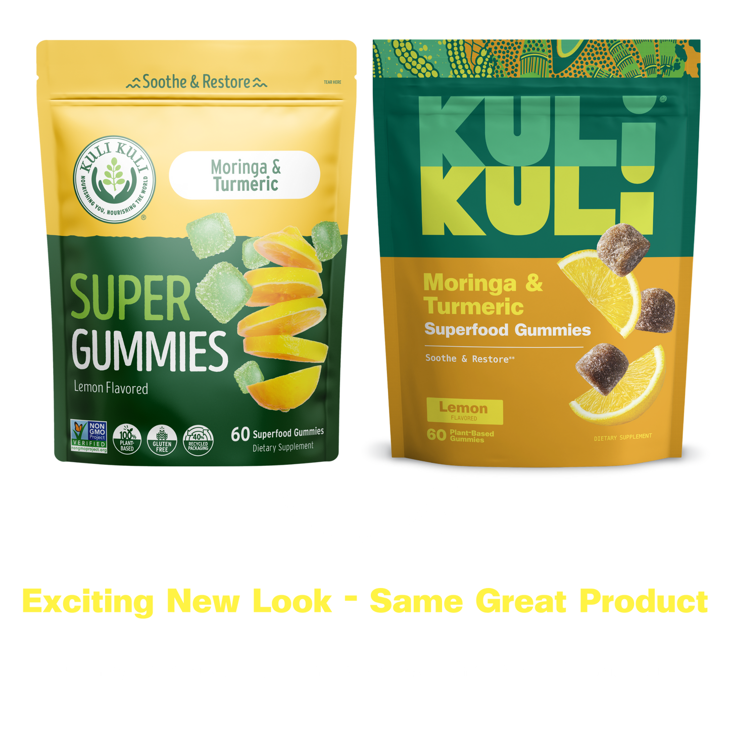 Moringa + Turmeric Superfood Gummies