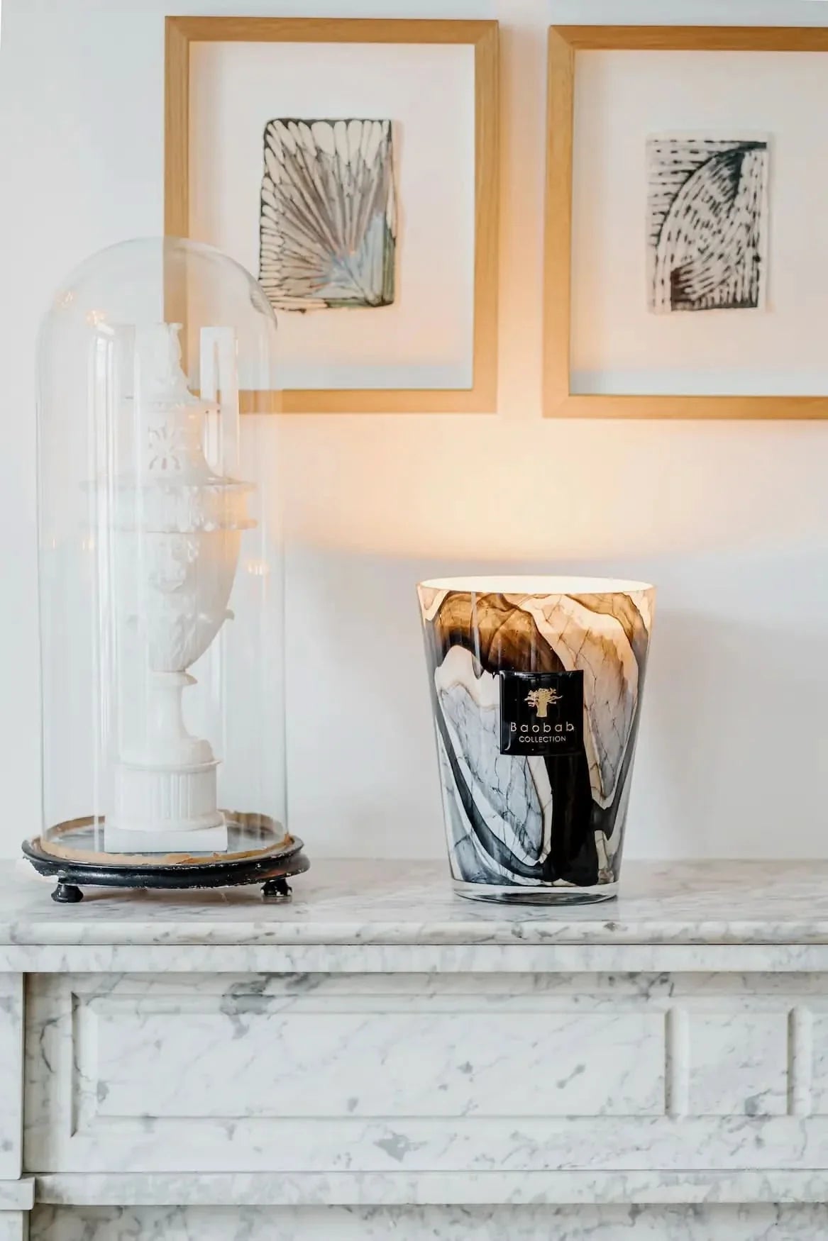 Baobab Collection | Stones Marble Candle