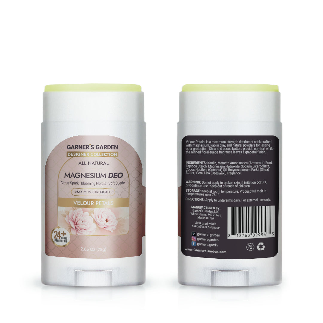 Magnesium Deodorant | 100% Natural | Aluminum-Free