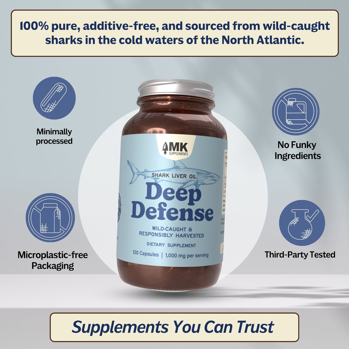 Deep Defense | Shark Liver Oil