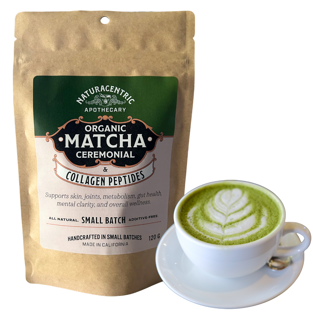 Organic Ceremonial Matcha + Collagen Peptides