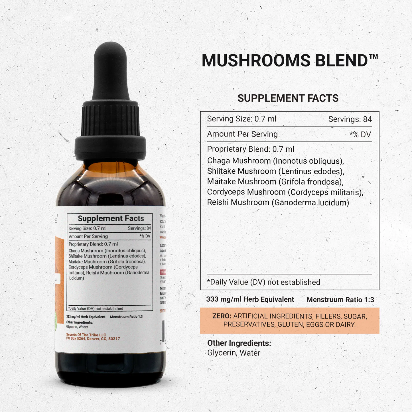 Mushrooms Blend | Immune Support Formula