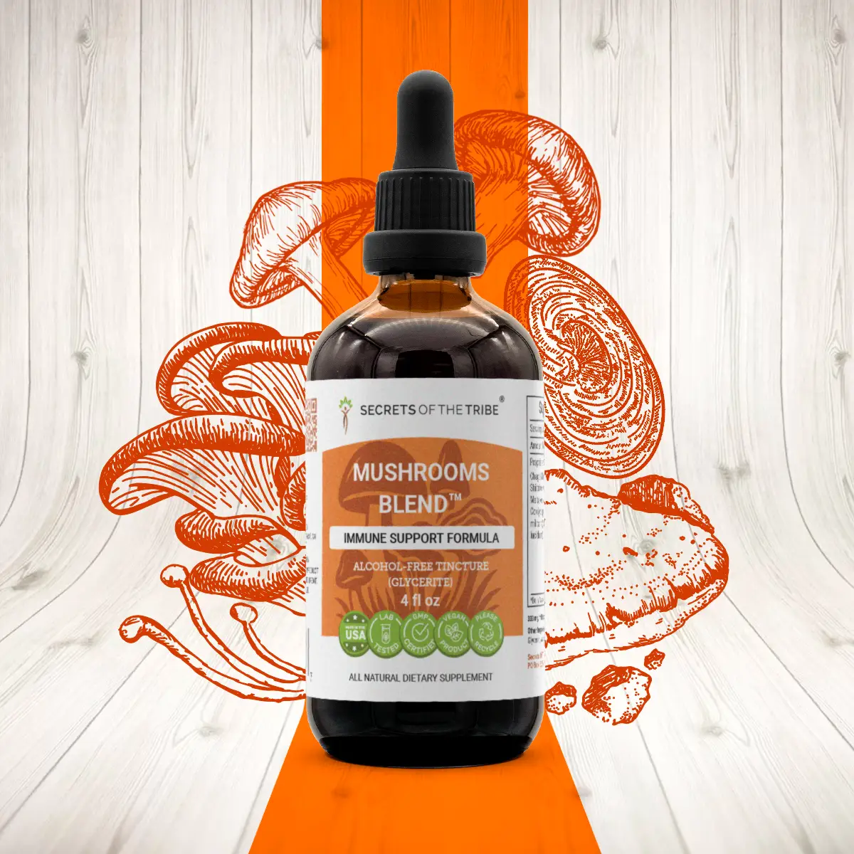 Mushrooms Blend | Immune Support Formula