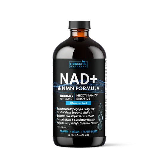 NAD+ NMN Cellular Vitality Organic Formula with Resveratrol