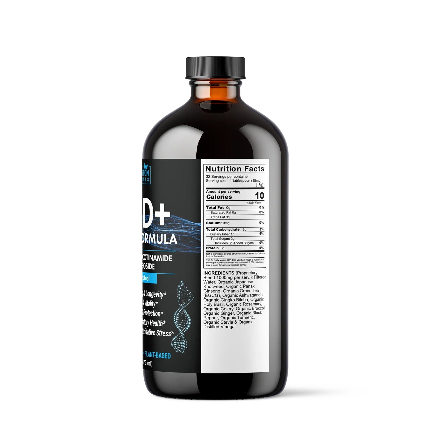 NAD+ NMN Cellular Vitality Organic Formula with Resveratrol