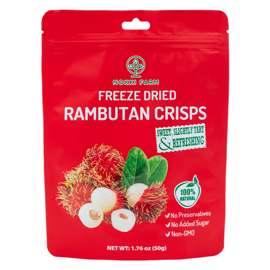 Freeze-Dried Rambutan Crisps