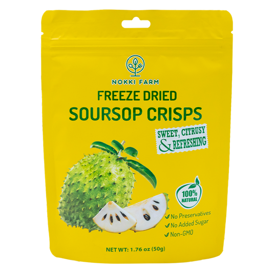 Freeze-Dried Soursop Crisps