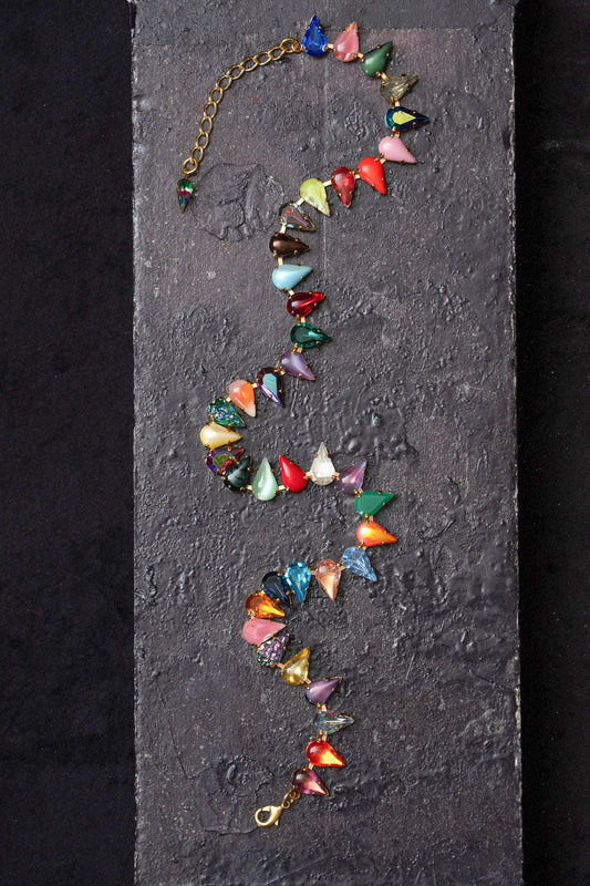 Layering Choker in Aurora Fang | Gold