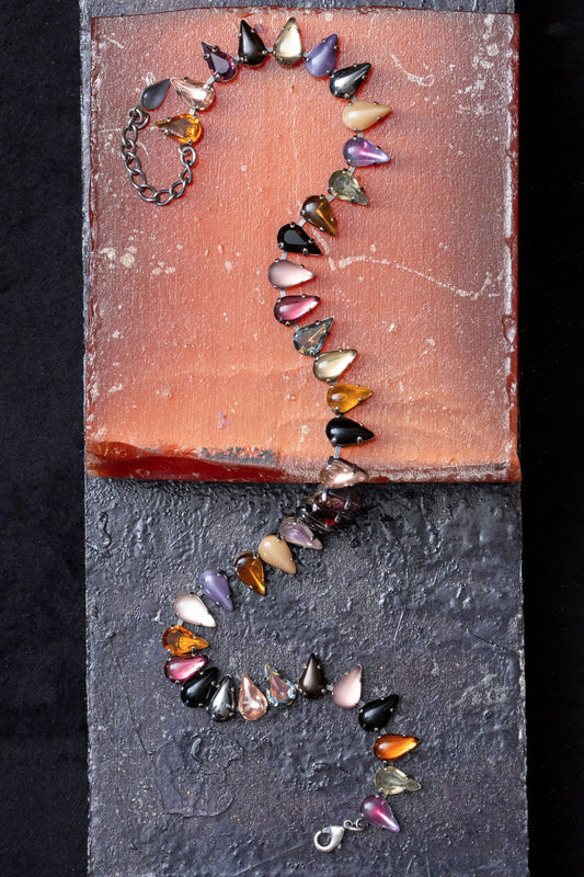 Fang Layering Choker in Punk Rocks | Silver