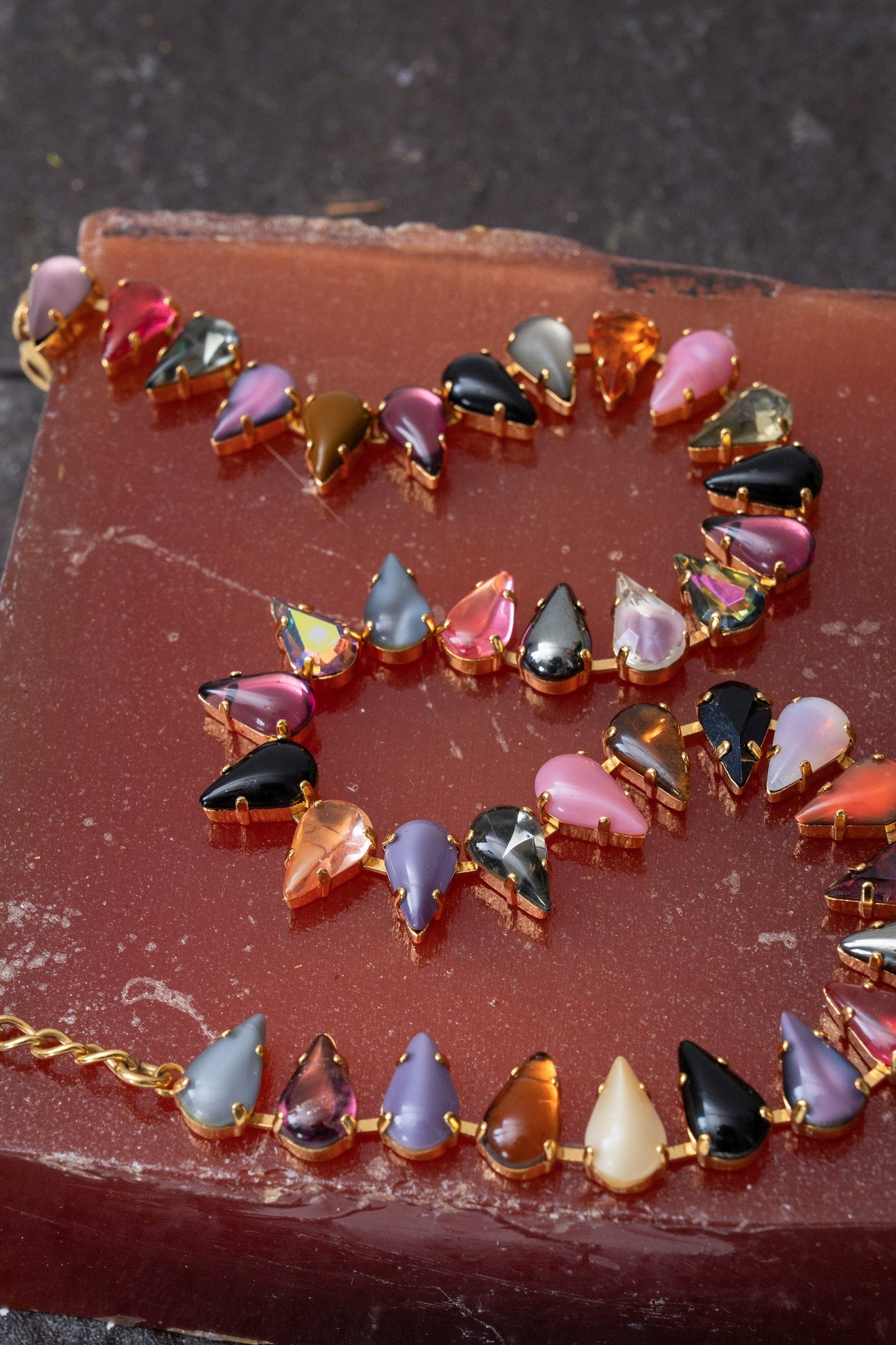 Fang Layering Choker in Punk Rocks | Gold