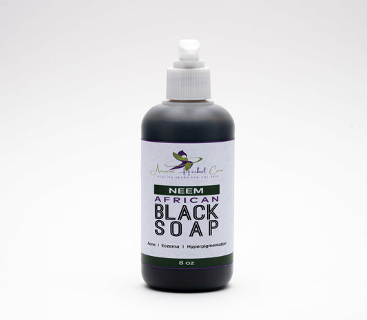 Neem African Black Soap | liquid formula