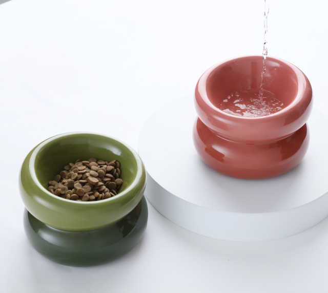 PEHOM | Soufflé Pet Bowl | Rose Pink