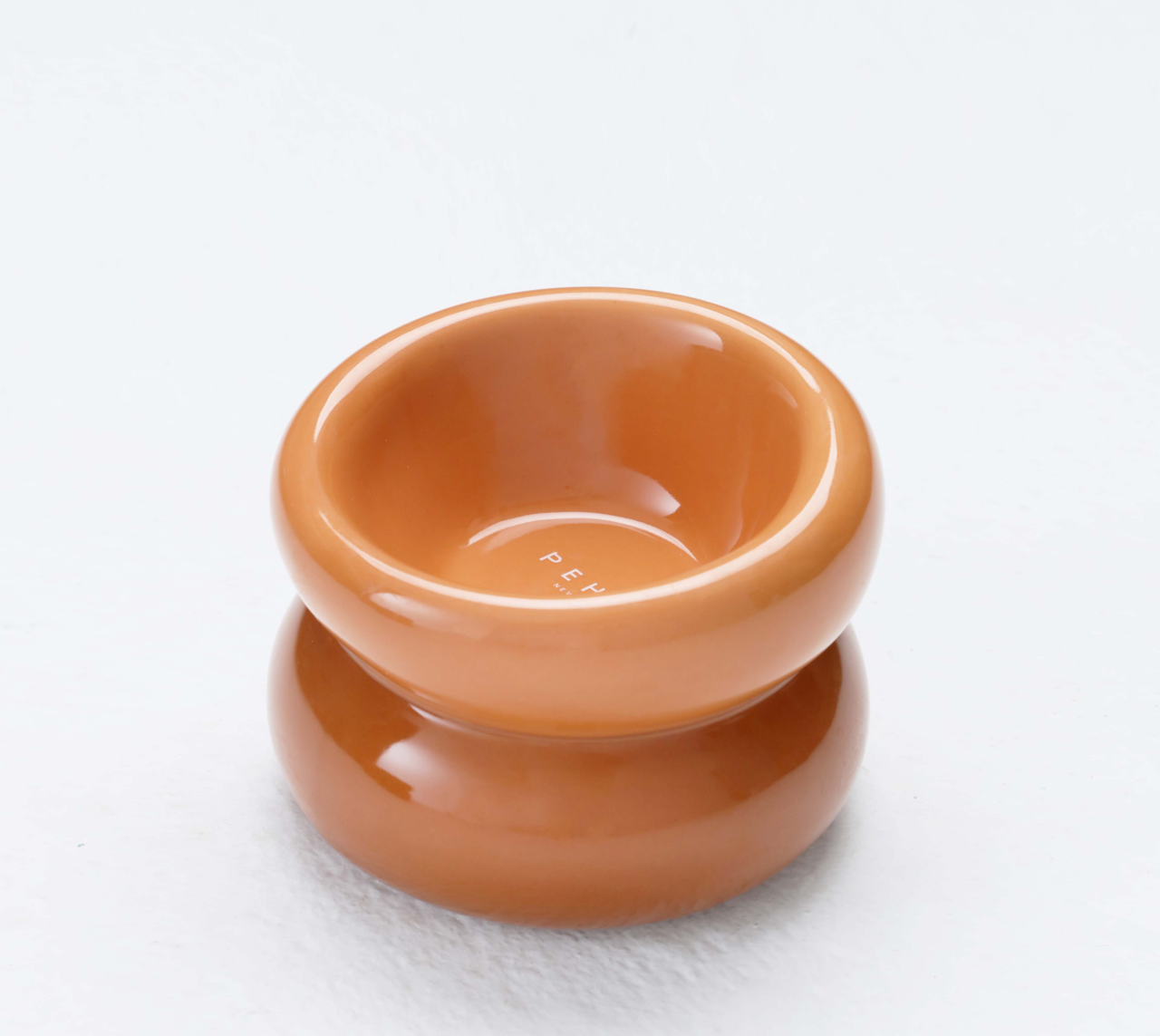 PEHOM | Soufflé Pet Bowl | Amber Orange