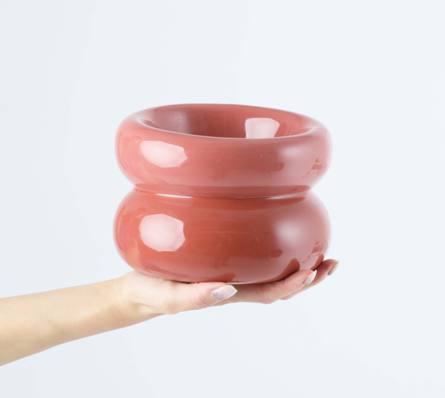 PEHOM | Soufflé Pet Bowl | Rose Pink
