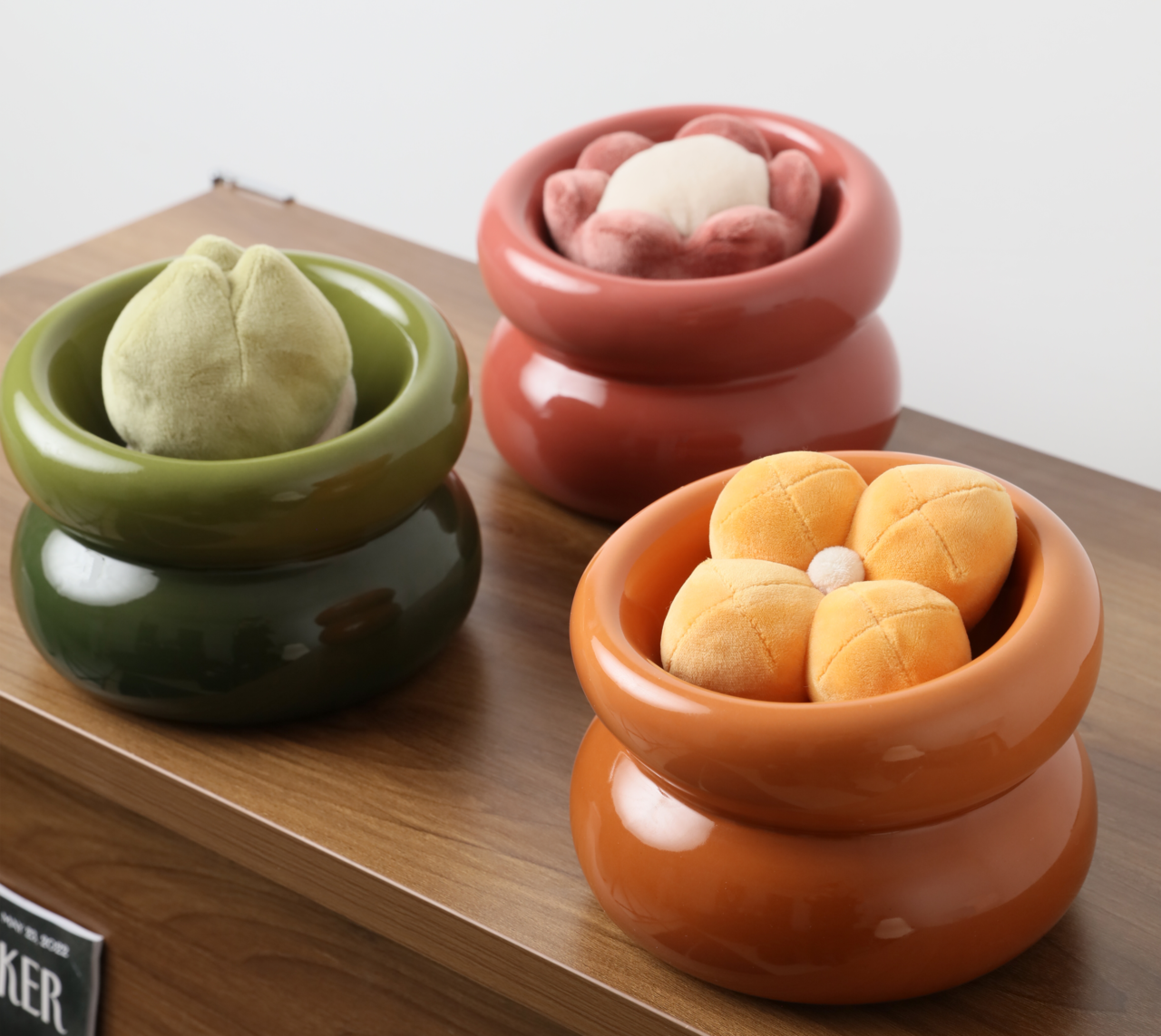 PEHOM | Soufflé Pet Bowl | Rose Pink