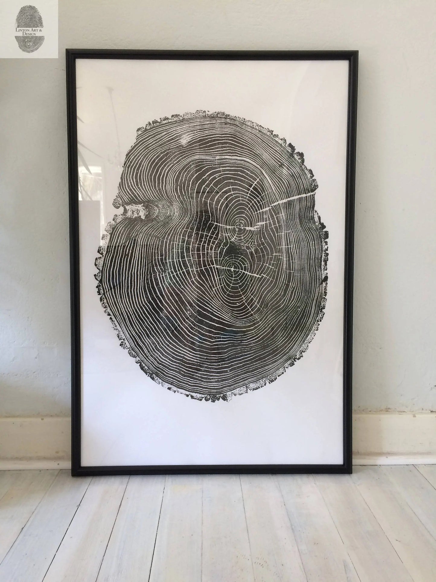 A Narrative of Growth | Ash Tree Ring Print