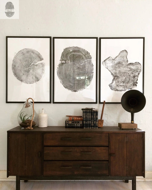 A Narrative of Growth | Ash Tree Ring Print