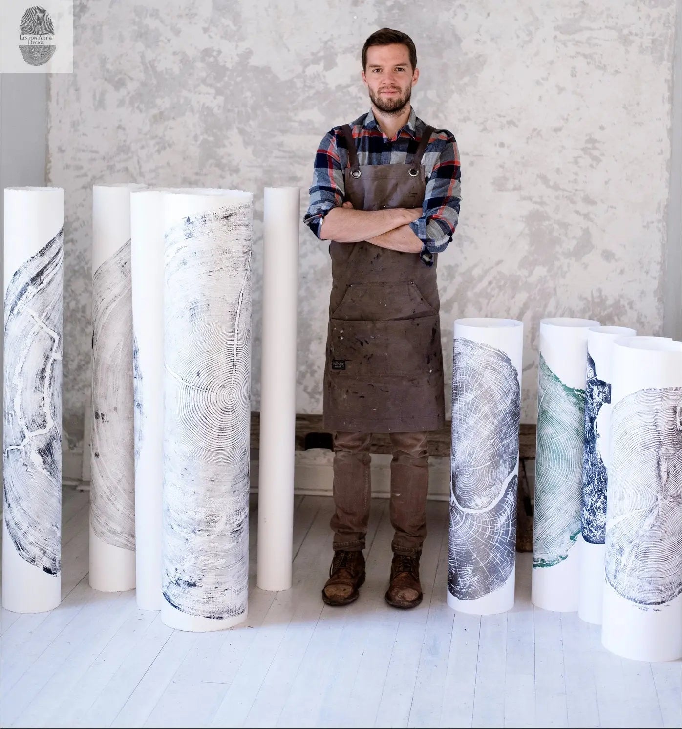 A Narrative of Growth | Ash Tree Ring Print