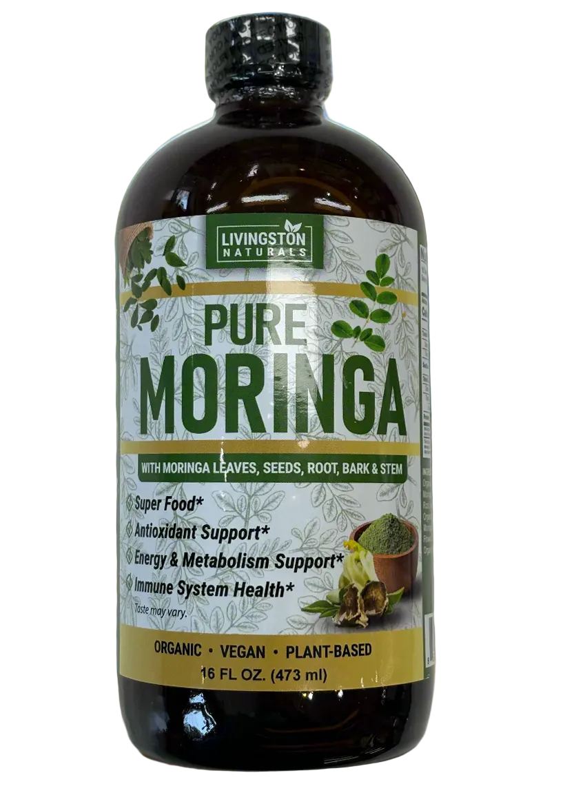 Organic Moringa Liquid Extract | Full Spectrum Superfood Formula